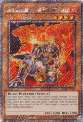 Brotherhood of the Fire Fist - Bear - RA04-EN198 - Platinum Secret Rare - 1st Edition